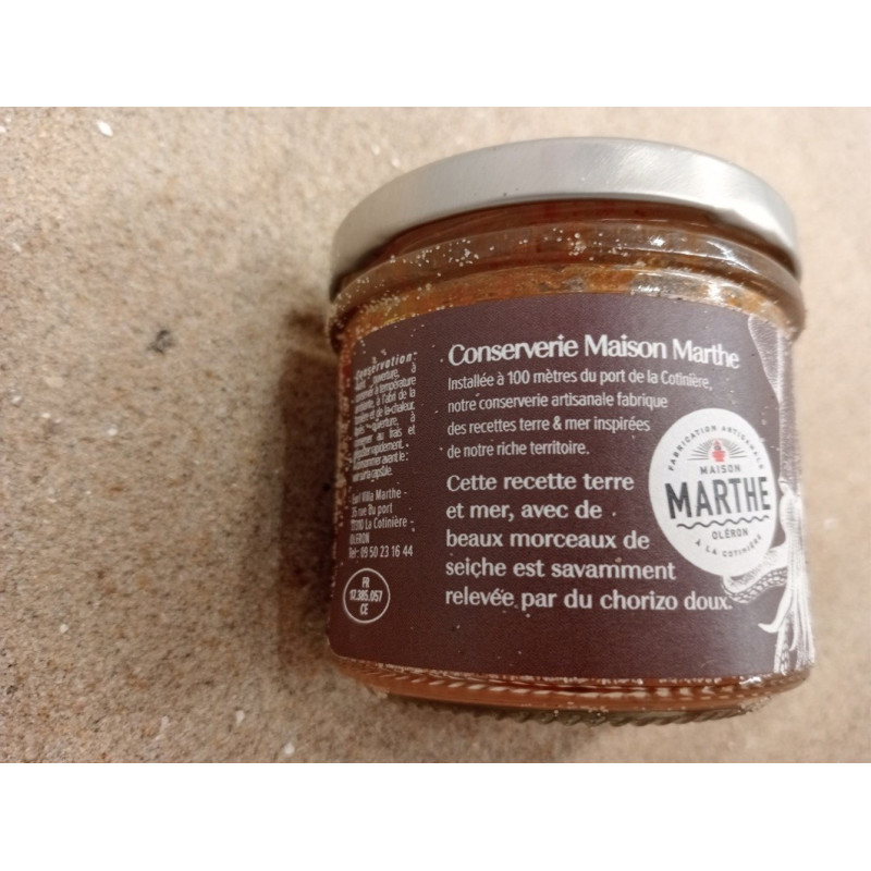 seiche au chorizo