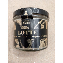 lotte recette au champagne