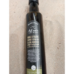 huile d olive vierge extra bio à l ail noir bio