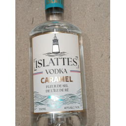 vodka islattes caramel et fleur de sel.