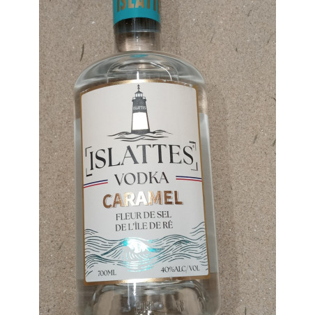 vodka islattes caramel et fleur de sel.