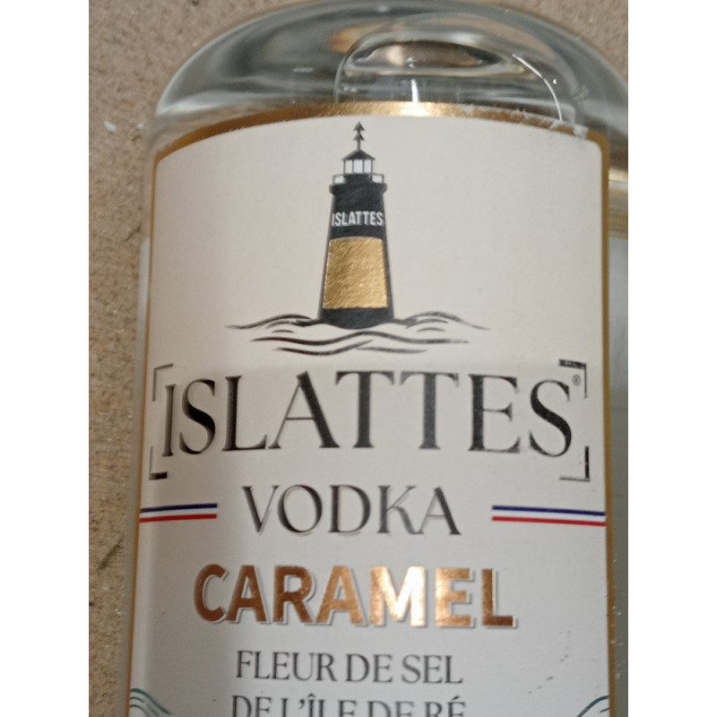 vodka islattes caramel et fleur de sel.