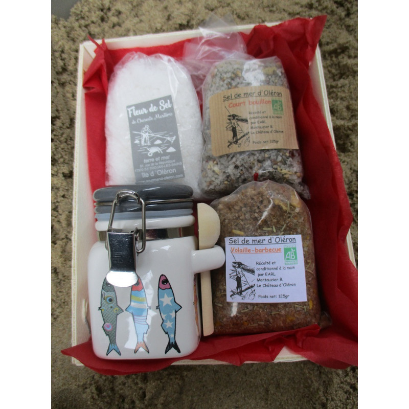 panier gourmand "le petit grain de sel"
