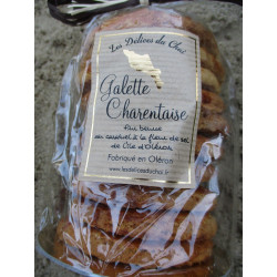 sachet de galette charentaise pur beurre, au caramel