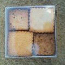 gateau, les carrés sablés