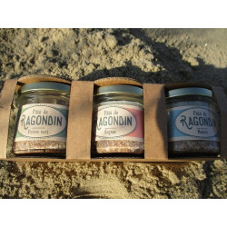 lot de 3 patés de ragondin