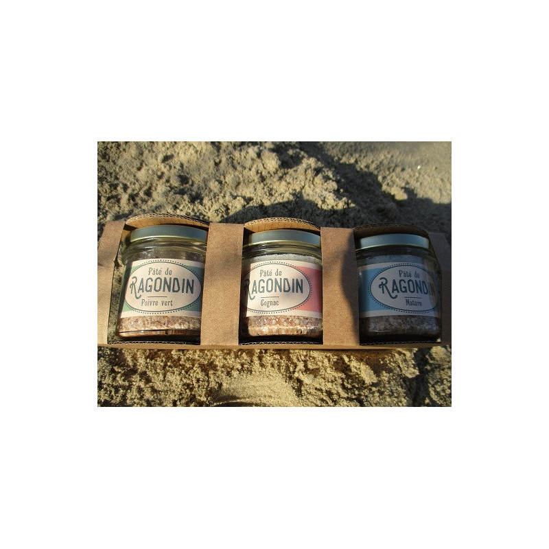 lot de 3 patés de ragondin