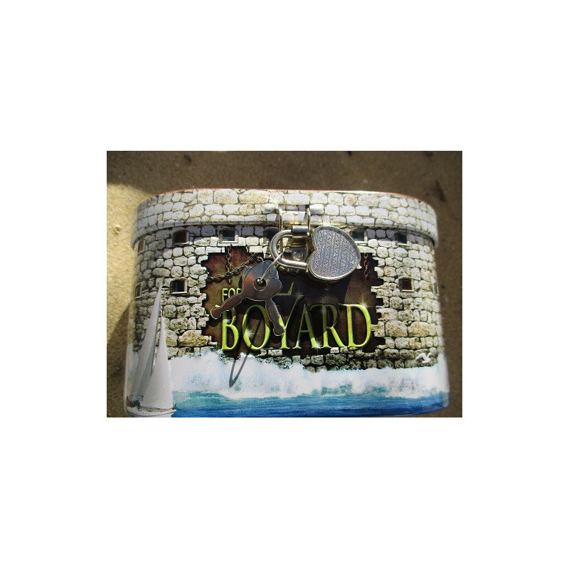 boite métal tirelire fort boyard