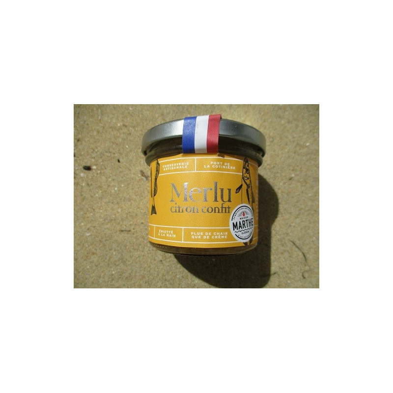 merlu citron confit