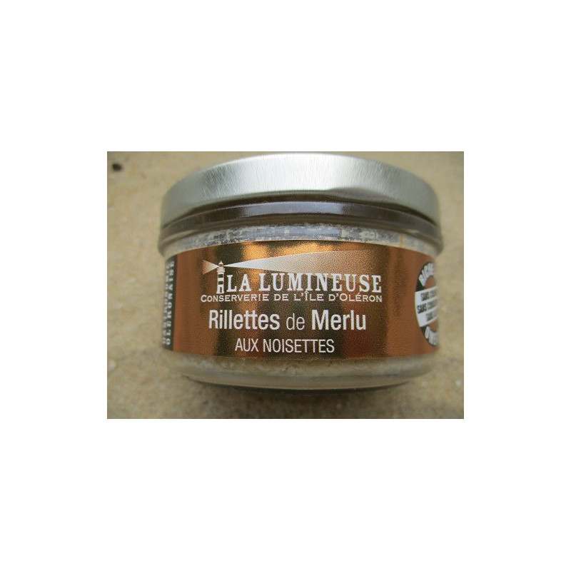 rillettes de merlu aux noisettes