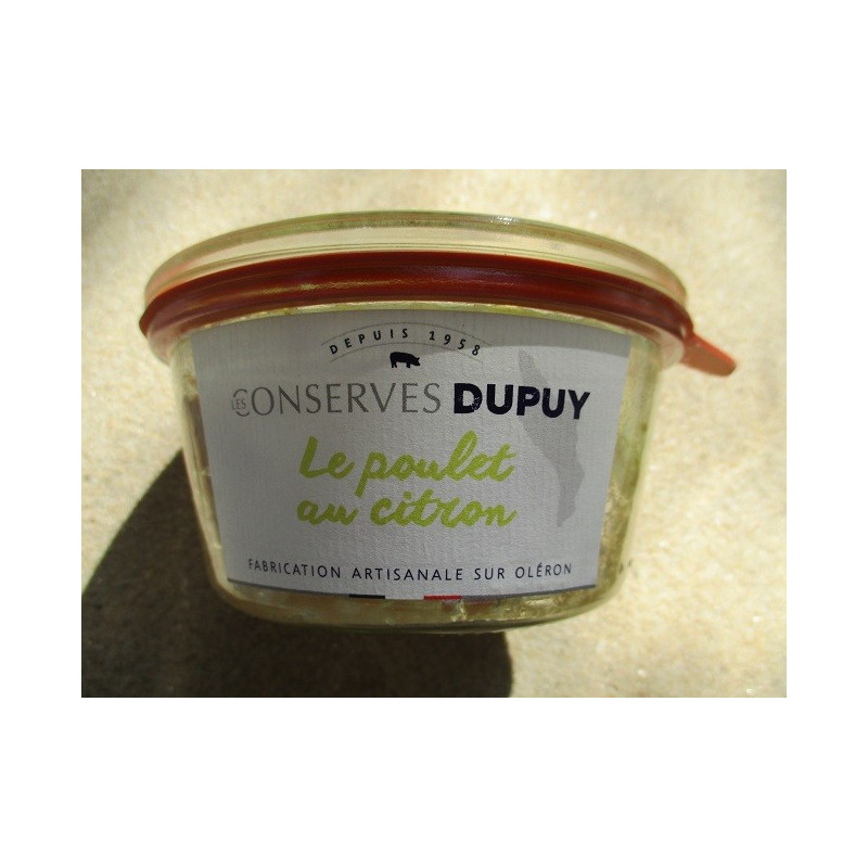 le poulet au citron - Epicerie salée