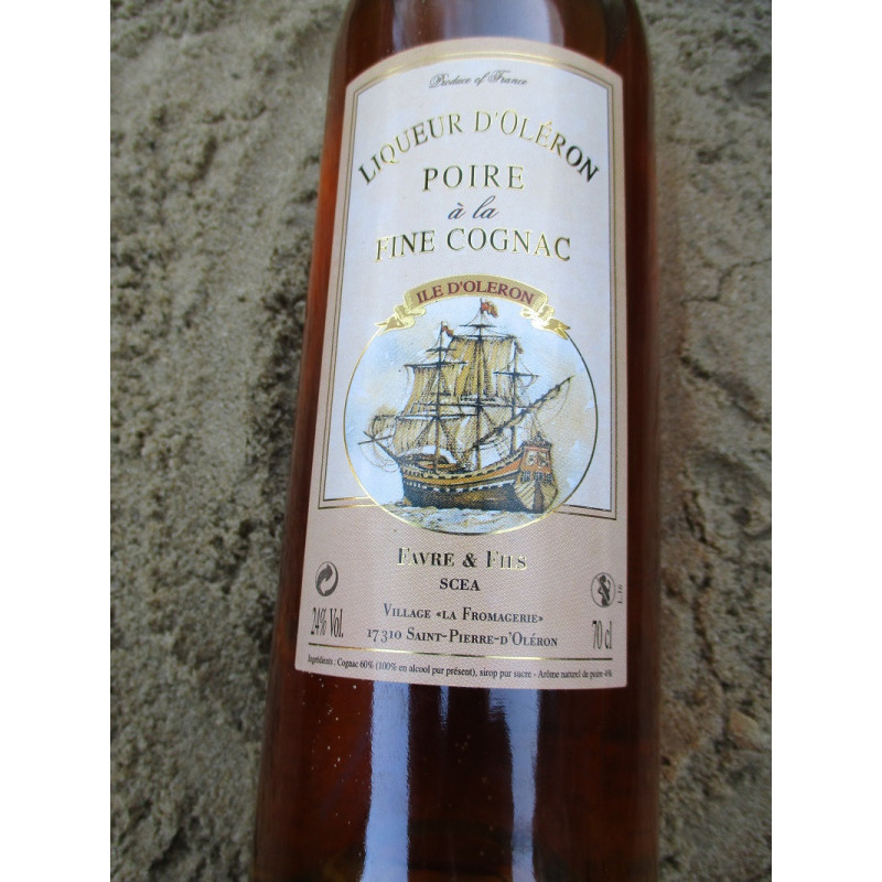 liqueur de poire à la fine cognac
