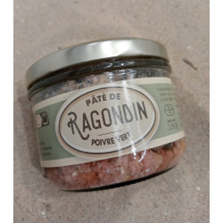 paté de ragondin au poivre vert