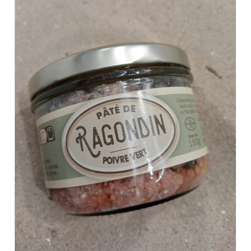 paté de ragondin au poivre vert