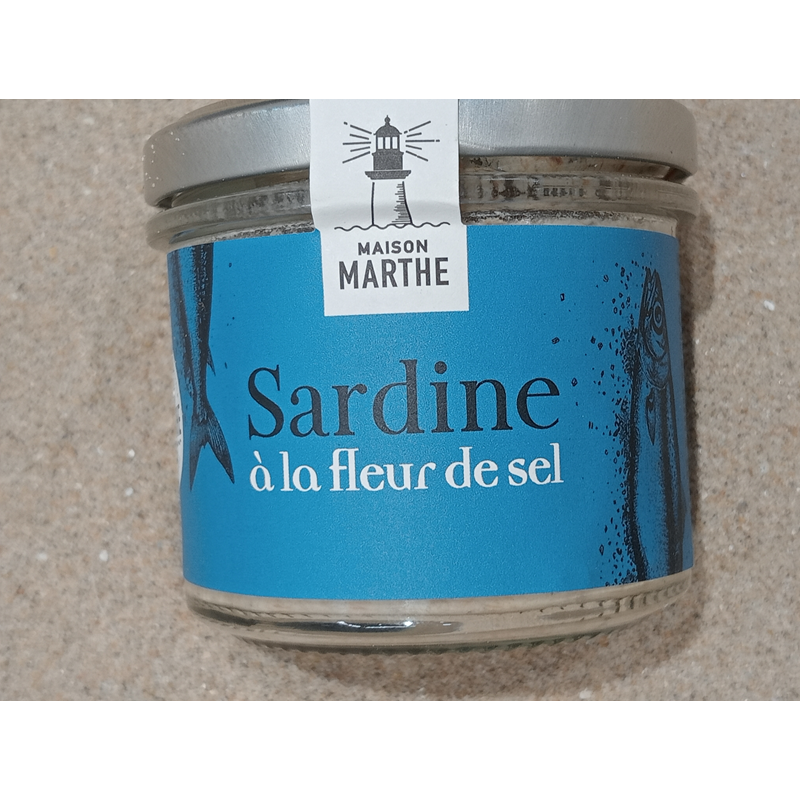 sardine à la fleur de sel