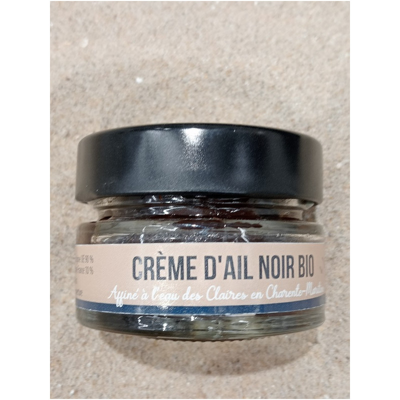 crème d ail noir bio