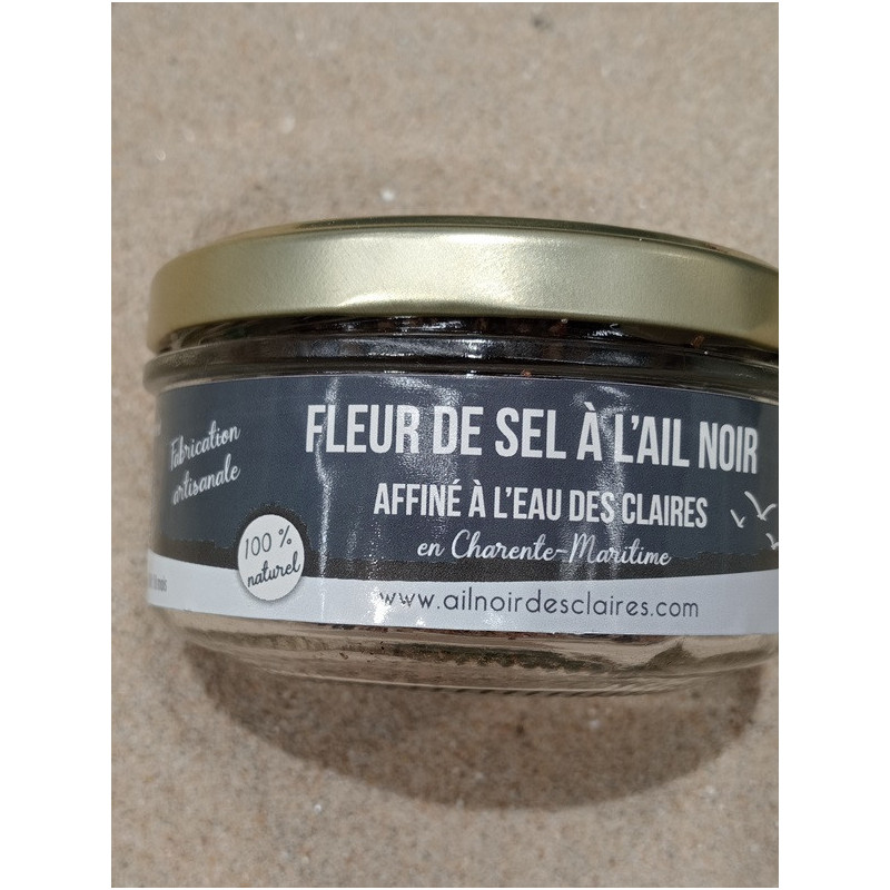 fleur de sel à ail noir bio