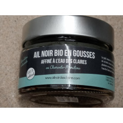 ail noir bio en gousses