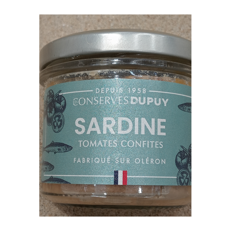 terrine sardine tomates confites