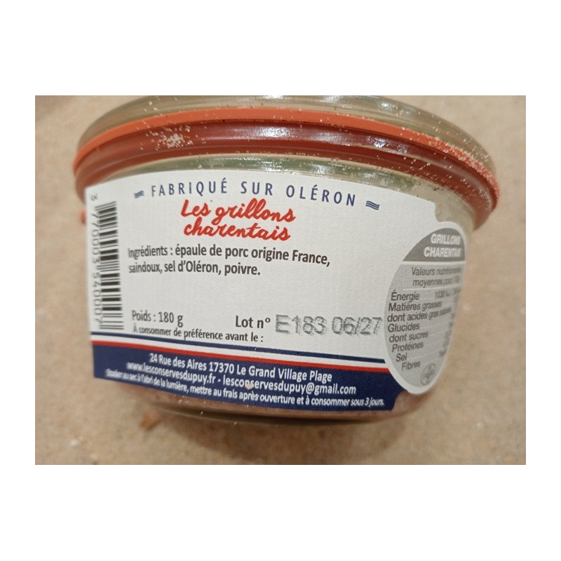 les grillons chaentais - Epicerie salée