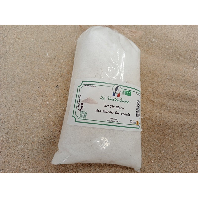 sel fin marin en sachet
