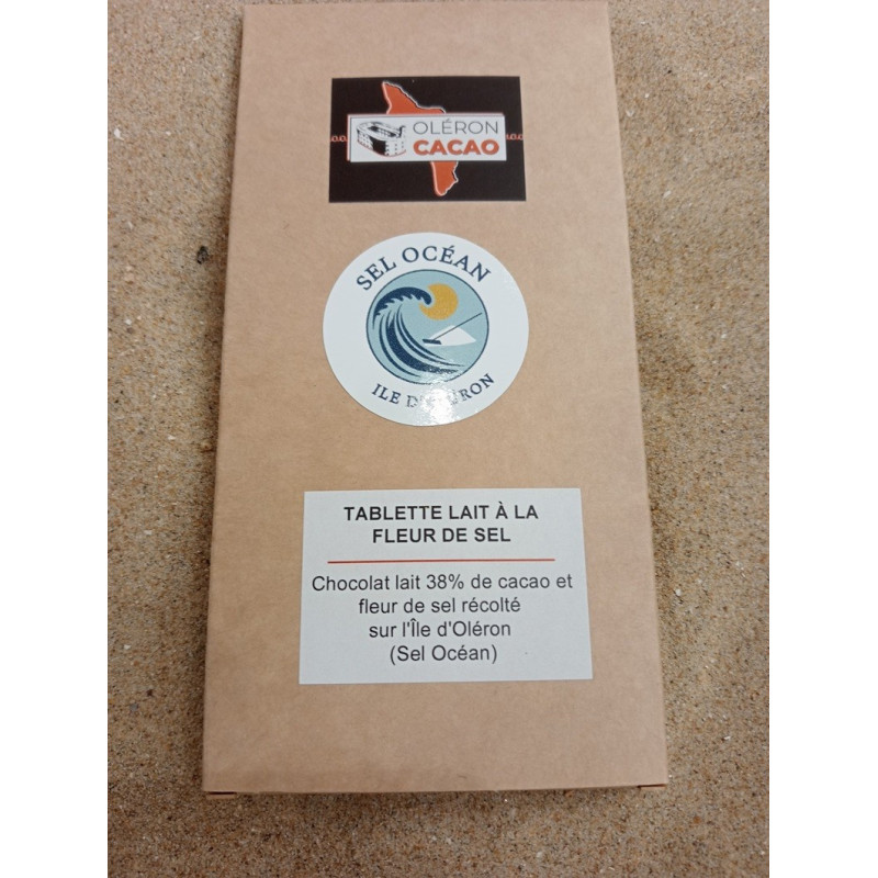 tablette de chocolat lait 38%