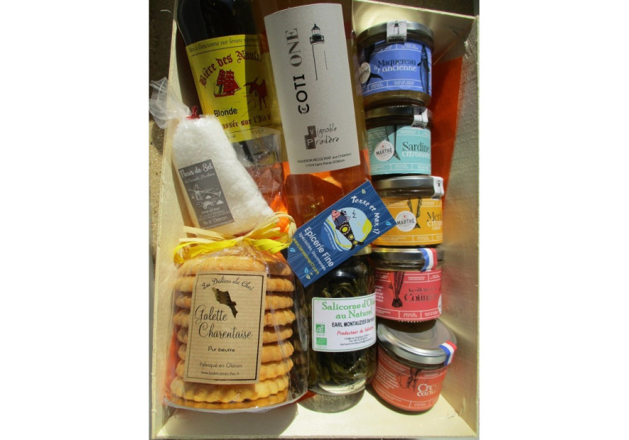 composer un panier gourmand charentais